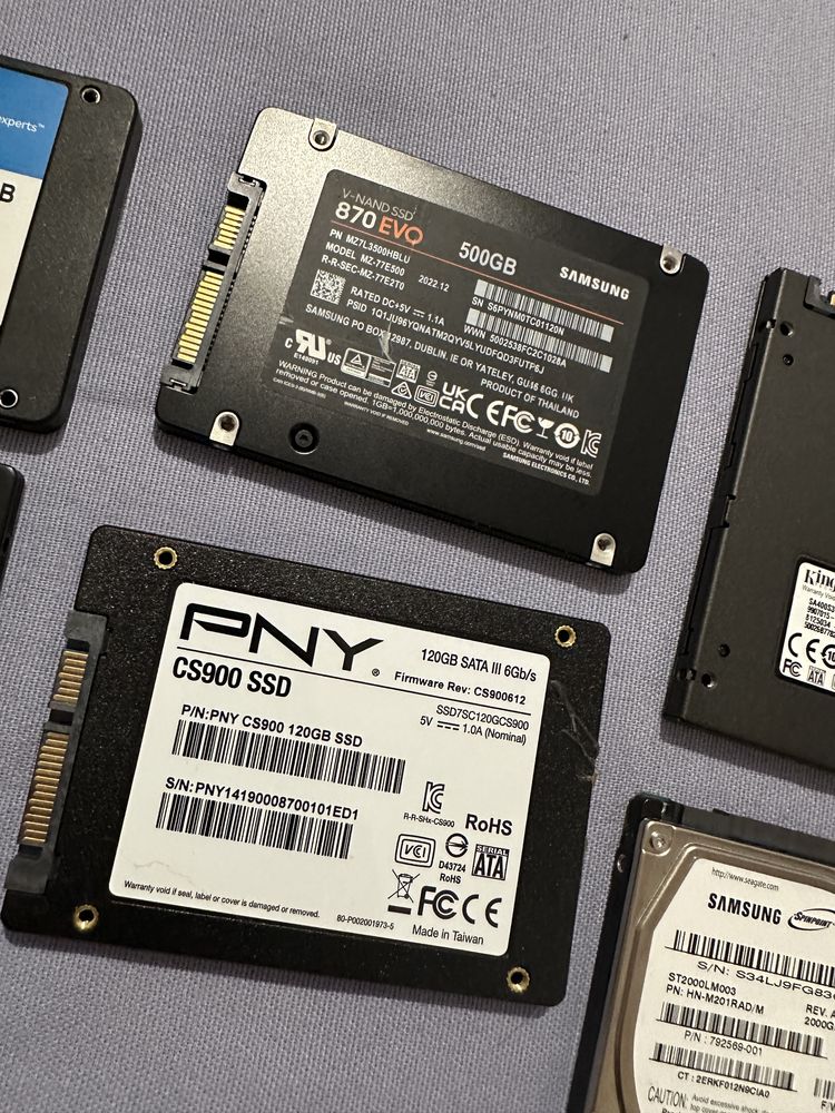 Ssd (240gb, 500gb, 256gb, 120gb, 2000gb)