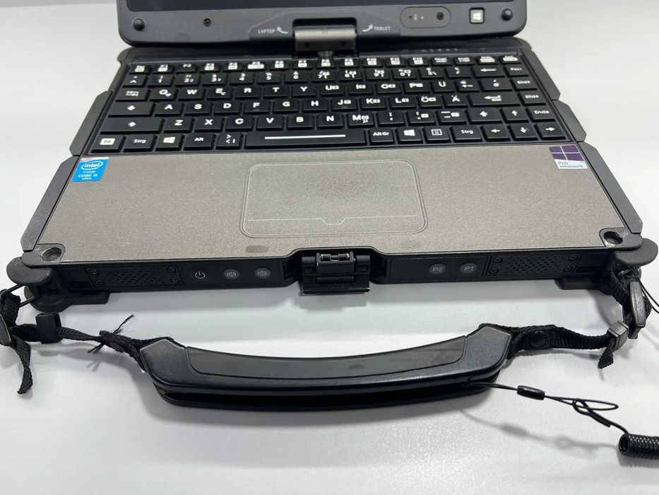 Laptop GETAC Fully Rugged i5-4300U SSD M2 256Gb+128 Gb 12GB Ram Touch