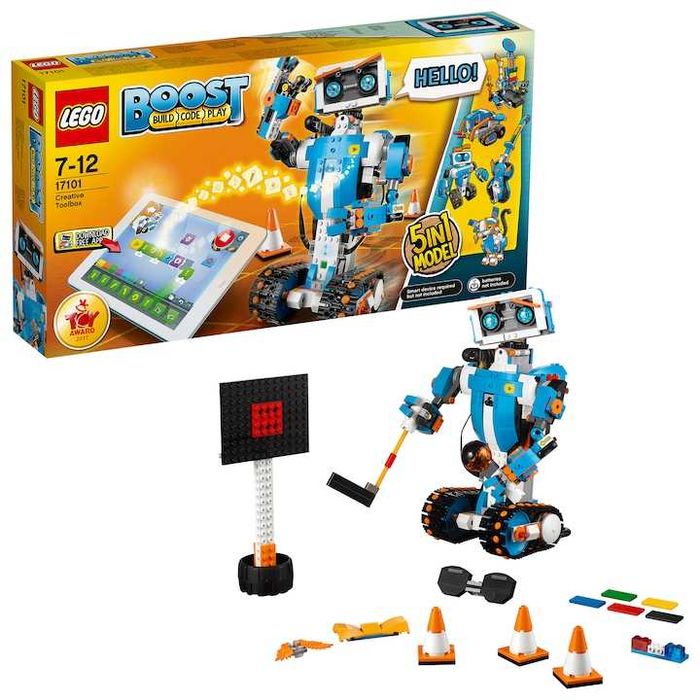 LEGO BOOST – Cutie Creativă de Unelte (17101), 847 piese – ca nou