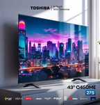 Телевизор TOSHIBA 43C450ME Smart 4k Qled Vidaa От официального дилера