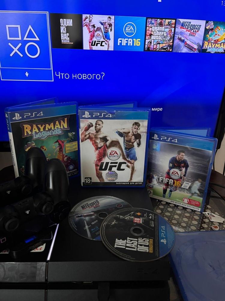 PS 4  512гб 90К