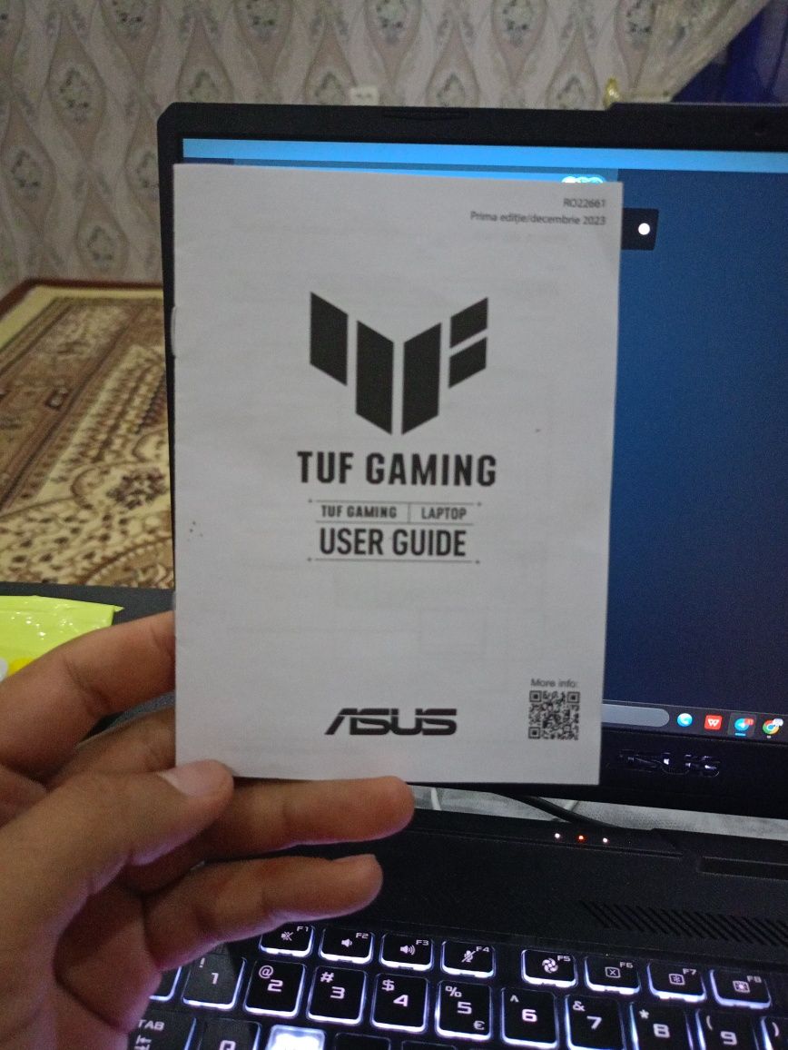 Asus tuff gaming a15 16/512