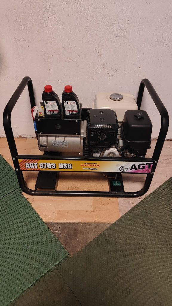 Generator benzina Honda Agt 8703