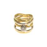 Inel aur 18k cu diamant 0.60ct