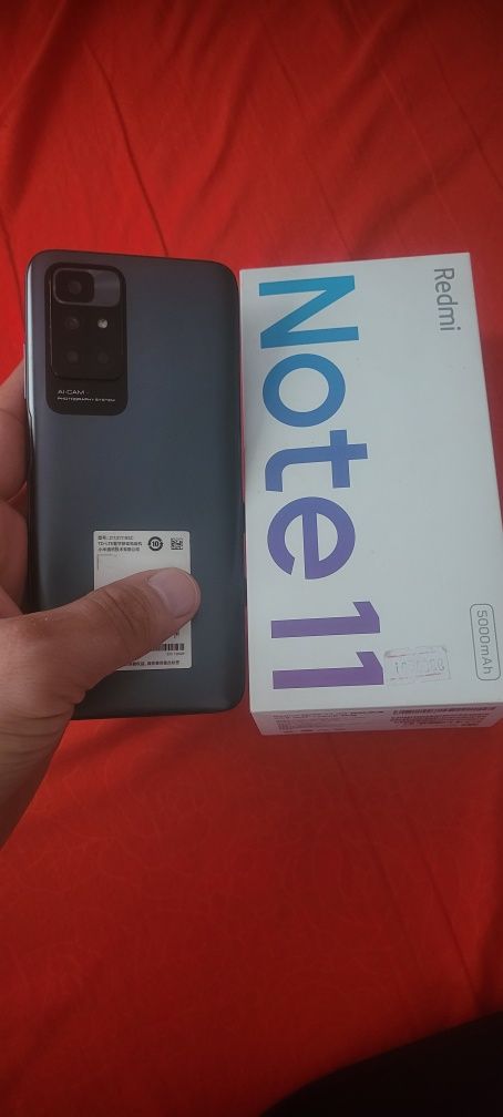 Xiaomi Redmi Note 11 8/128Gb Black 4G Original Igravoy Holati Ideal