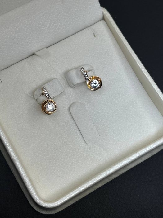 Серьги /техно алтын/каспий рассрочка/ред