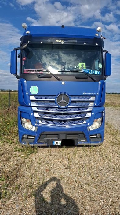 Mercedes Actros mp4 și Remorcă Schmidt