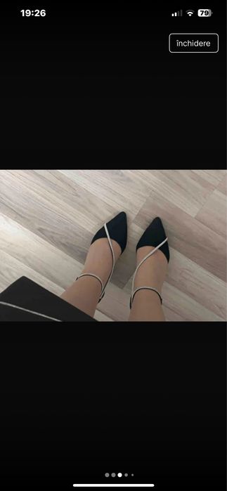 Pantofi noi in cutie