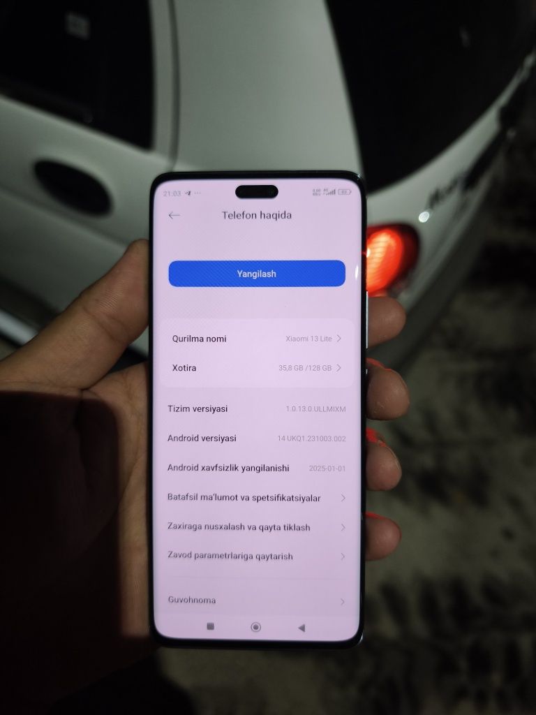 Xiaomi 13 lite 128 gb telefon 24/7