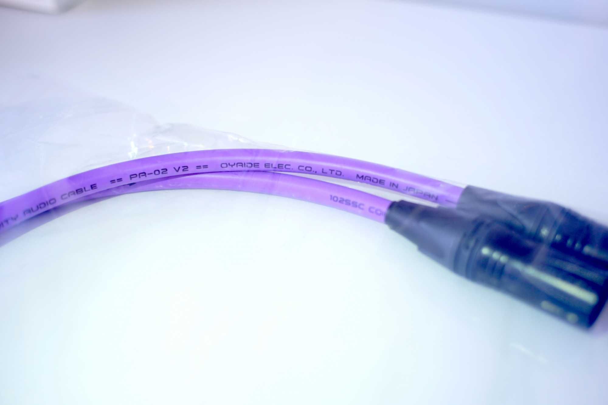 OYAIDE PA set cabluri XLR - XLR 50 cm, NeutriK, Made in Japan