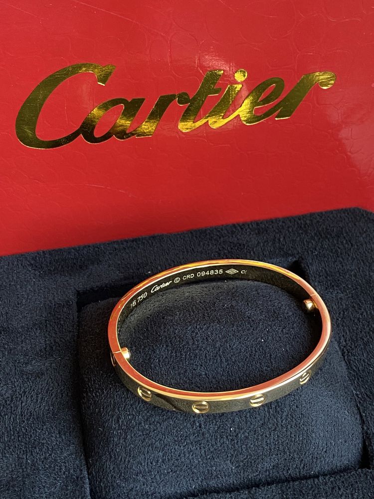 Brățară Cartier LOVE 16 Gold 23K