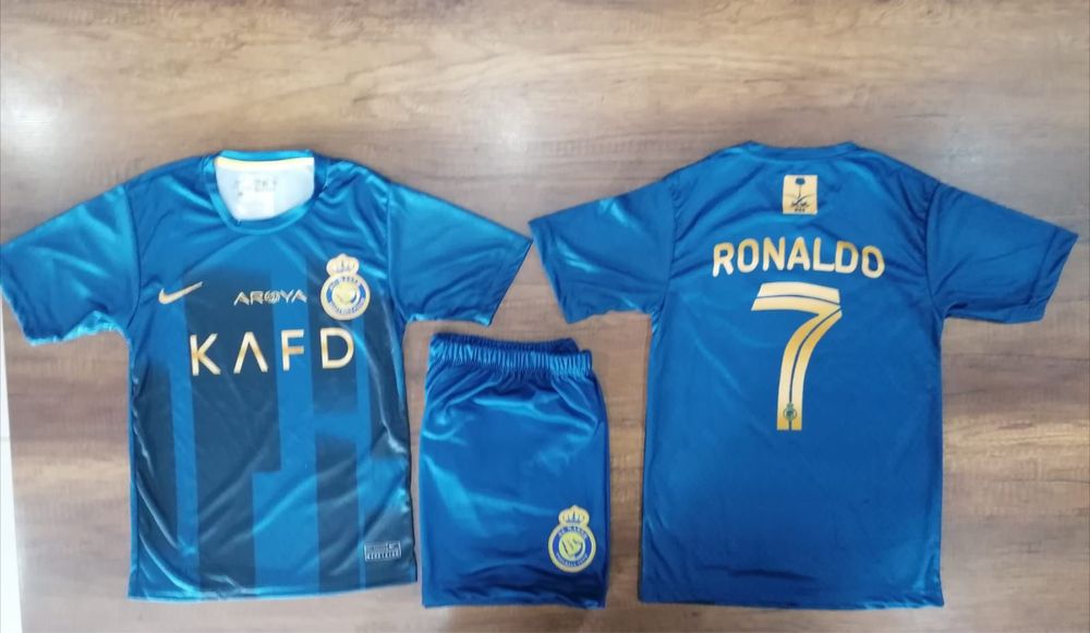 Echipament fotbal copii-Ronaldo- Portugalia /Al-Nasr