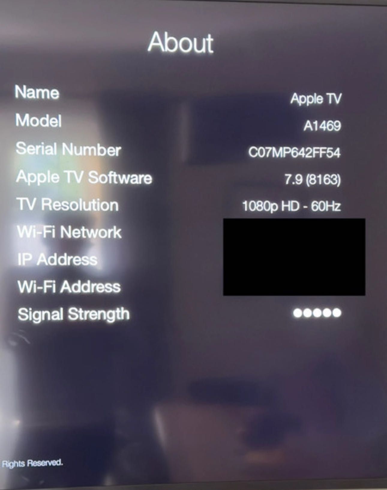 Apple TV 3 rd generation