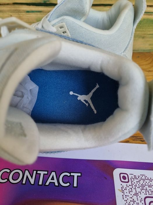 Nike Jordan 4 Denim (mărimi: 36-44 toate marimile)