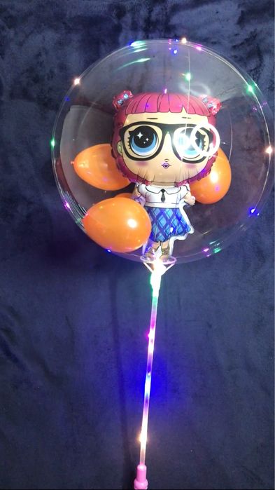 Отличный подарок светящиеся шар с мультяшкой #4