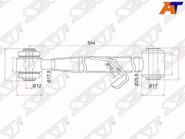 Рычаг подвески Toyota Rav 4
