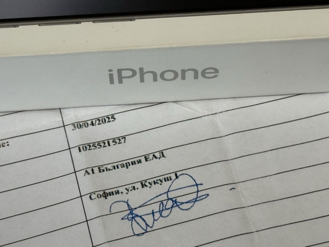 ЧИСТО НОВ 256GB iPhone 16 Pro Гаранция А1 2027 г. White Titanium