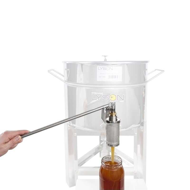 Dozator de miere manual - montat pe maturator