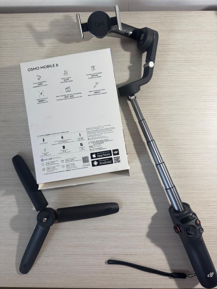 Sistem stabilizare DJI OSMO MOBILE 6, 3Axe