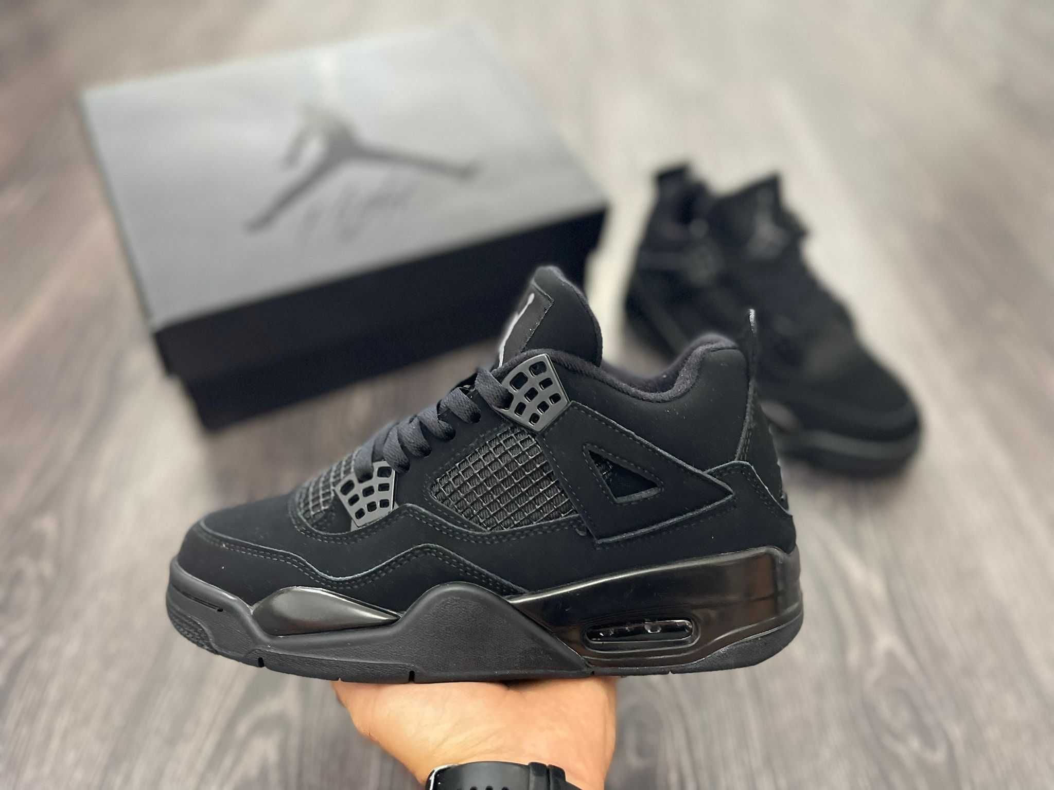 Jordan 4 Black Cat (Calitate Premium)