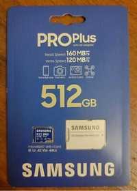 Карта памет Samsung 512GB micro SD Card PRO Plus