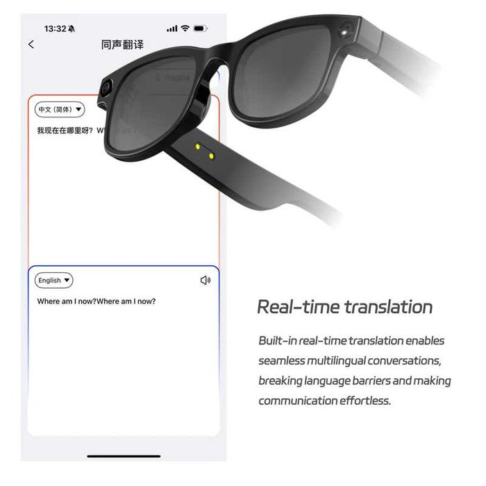 AI Smart Glasses AIMB-G1 — умные очки с камерой. Есть доставка