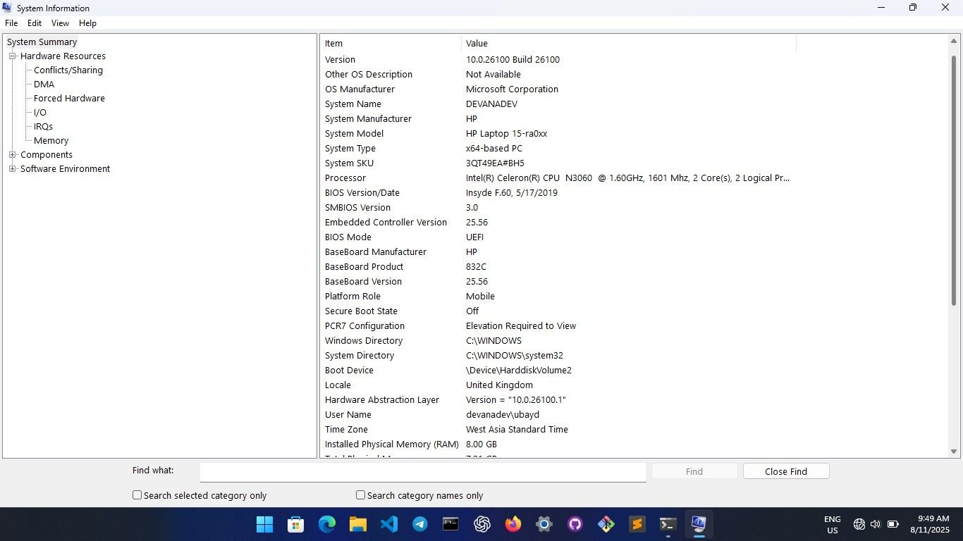 Noutbuk HP 15-raOO8nia