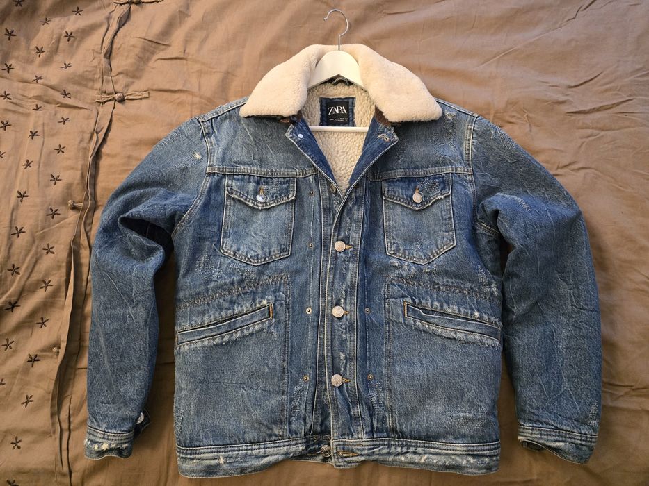Geaca/jacheta jeans Zara