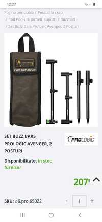 Kit buzz bars prologic avenger 2 posturi