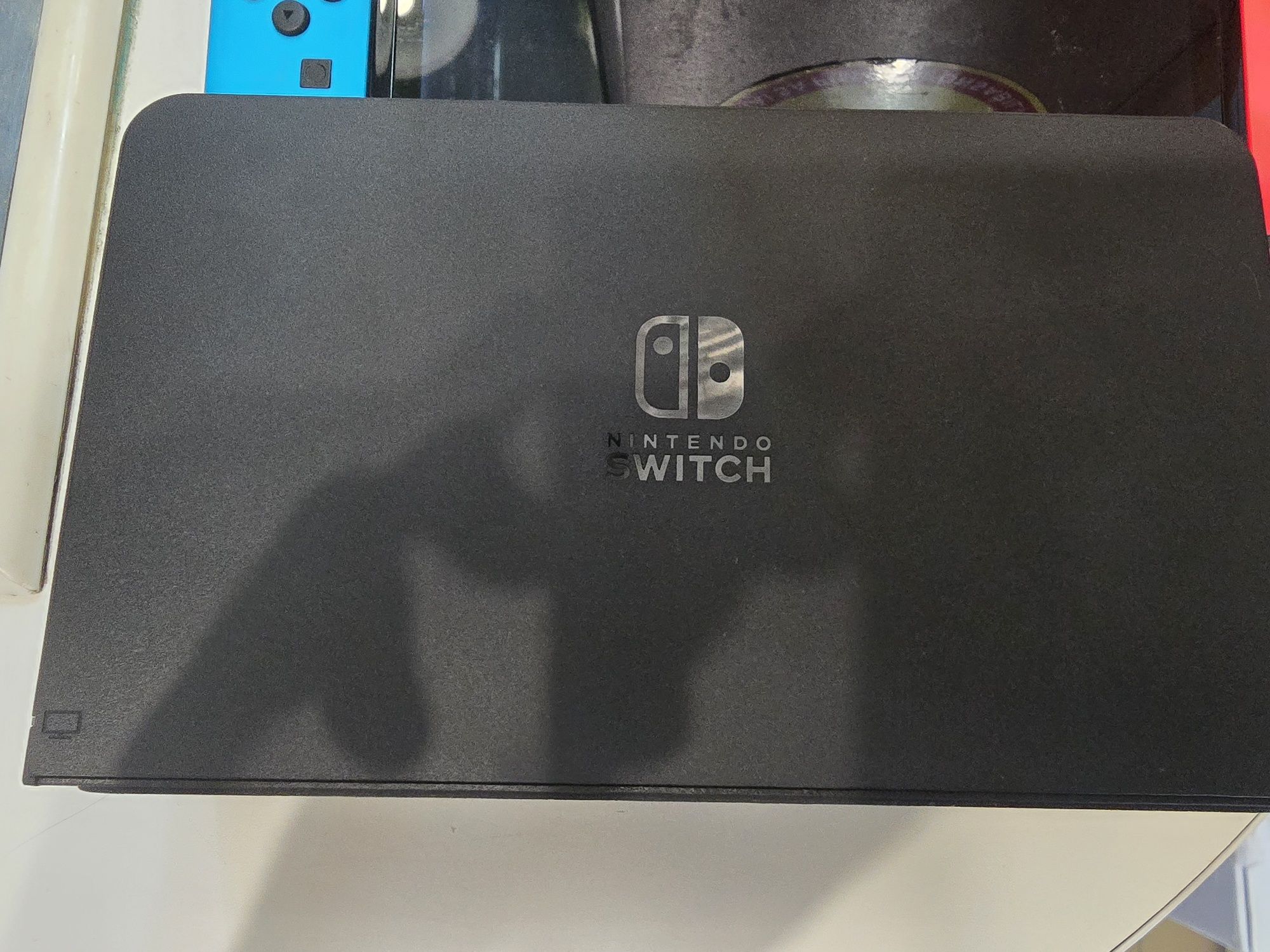 Nintendo Switch OLED cu toate accesoriile inclusiv HDMI Nefolosit