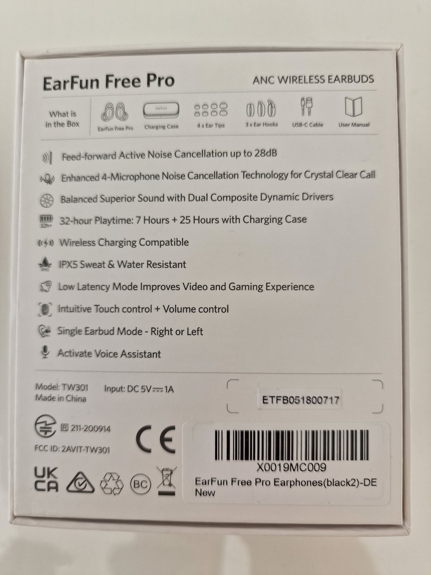 Earfun Free Pro - NOU casti true wireless bluetooth