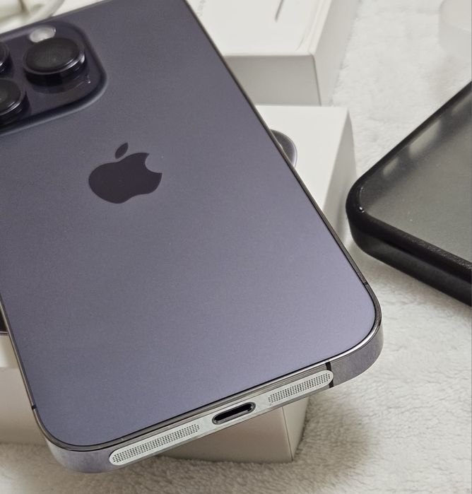 iPhone 14 PRO, Deep Purple, 84% baterie, Full box