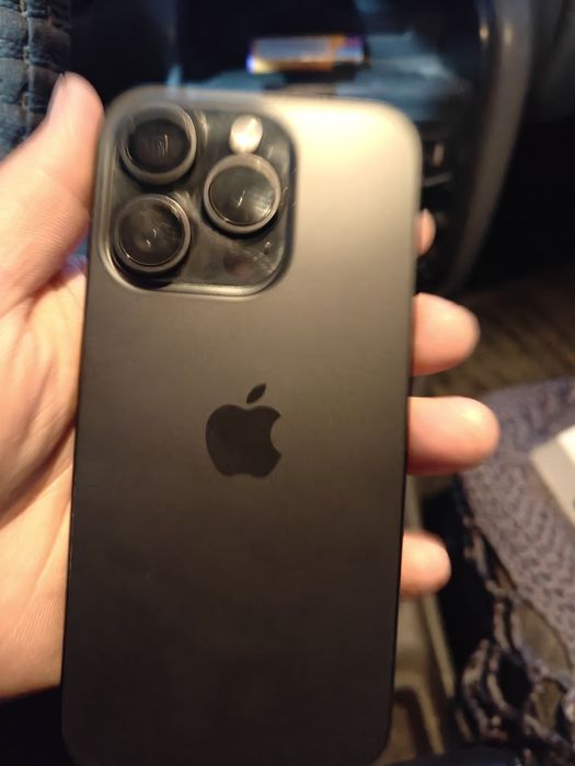 iPhone 15 pro, Black Titanium, 128Gb