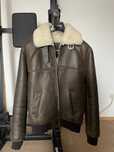 geaca blana SCHOTT LC AIRForce