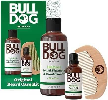 Нов Подаръчен комплект за грижа за брада почиства, подхранва, укротява