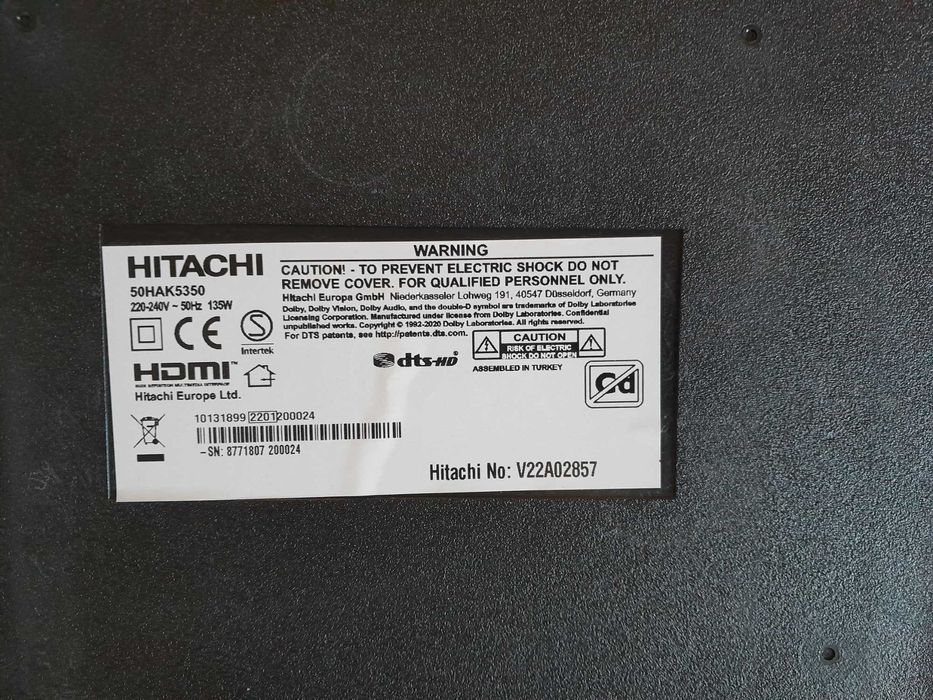 телевизор за части Hitachi