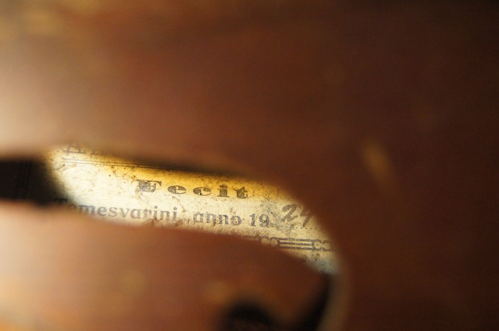 vioara austriaca veche ANTONIUS BRAUN autentica din 1924 cu arcus