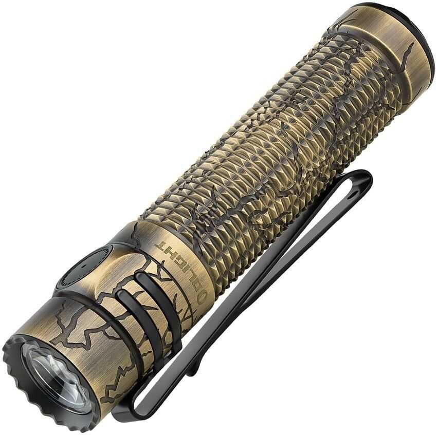 Lanternă OLIGHT Warrior Mini 3 Cracked Brass editie limitata