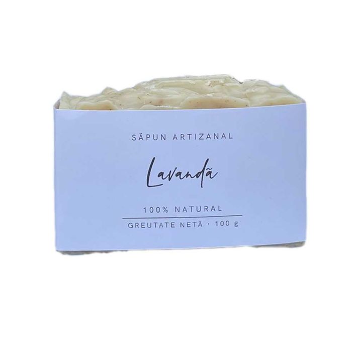 Săpun artizanal 100% natural - Nr. 1 (Lavandă)