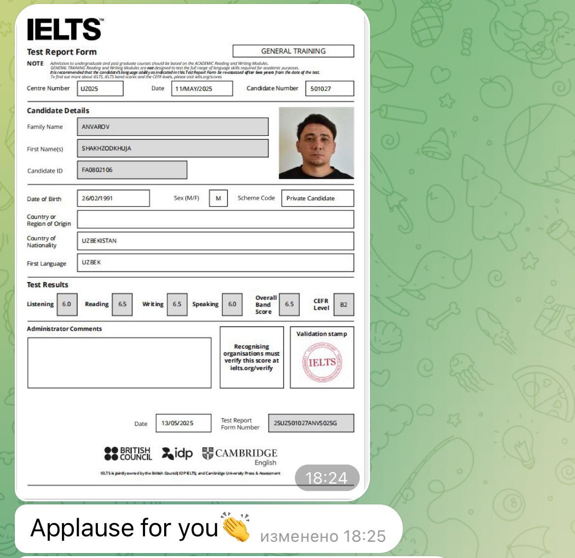 IELTS: 100% моих учеников дошли до нужного балла