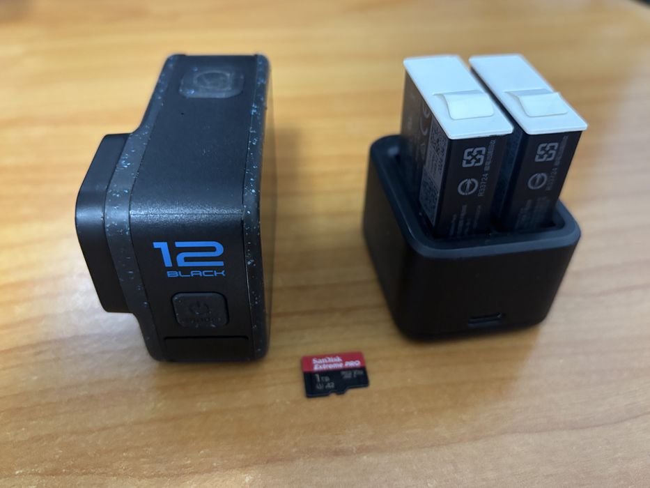 Vand Go pro 12 hero black plus card 1tb