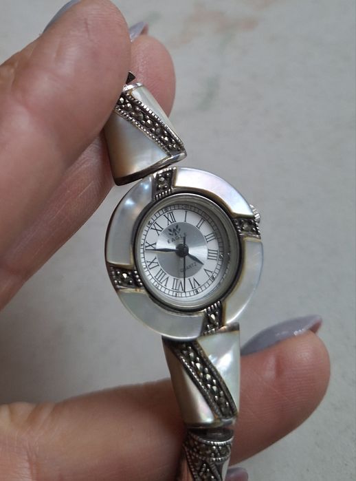 Ceas argint 925 cu piatra lunii