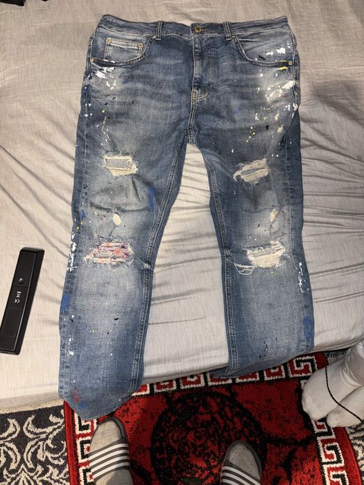 Blugi bershka slim fit