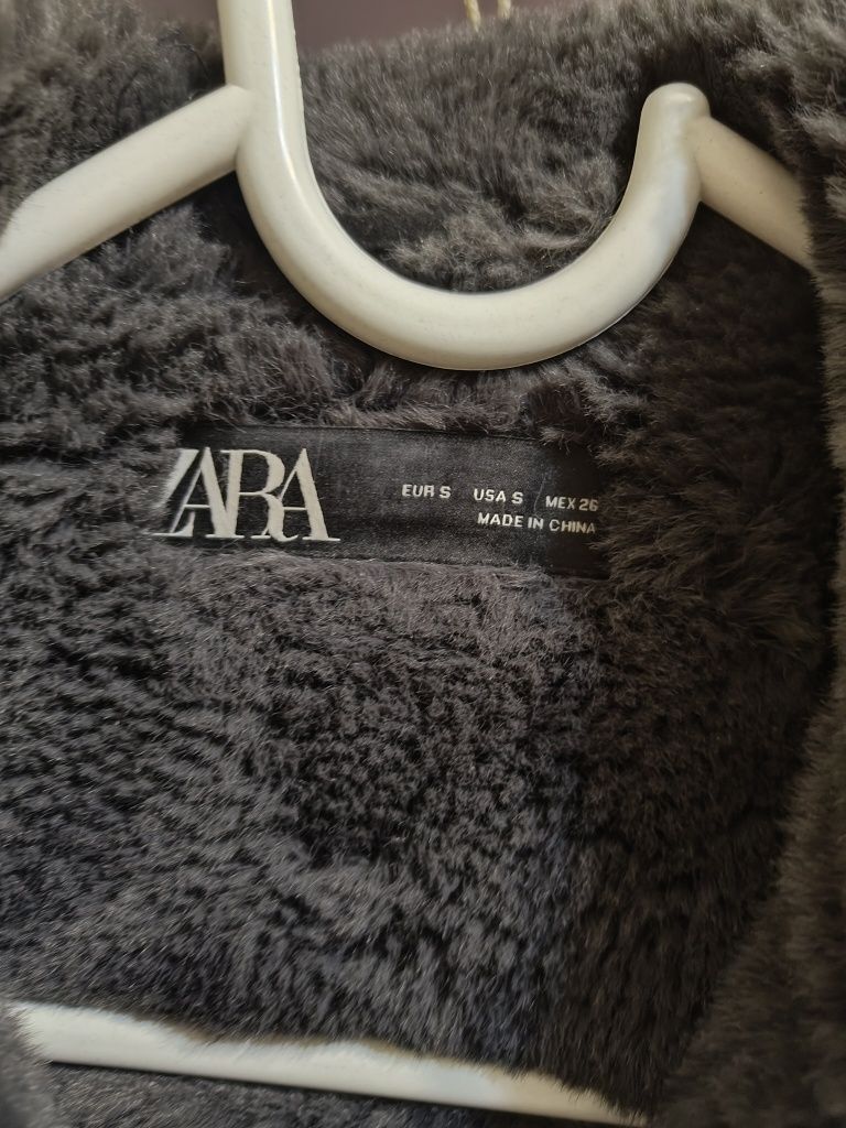 Дублёнка авиатор Zara