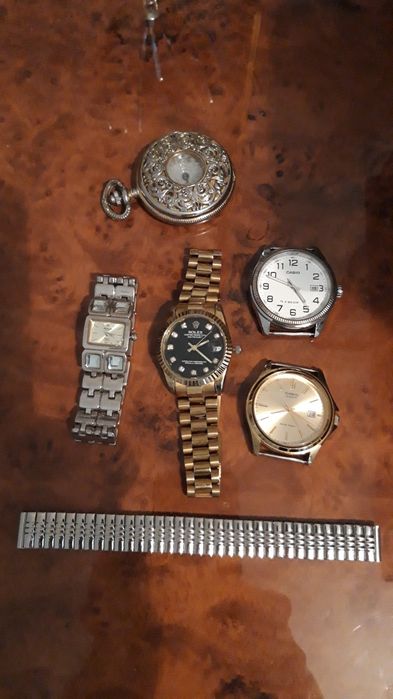 Часы Casio,Rolex итд.