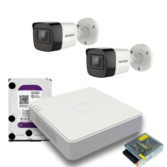 Камера AHD 2MP звуковой комплекте 4 штук Turbo