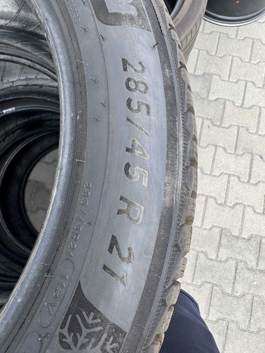 4бр Почти Нови Зимни Гуми Michelin 285/45/21