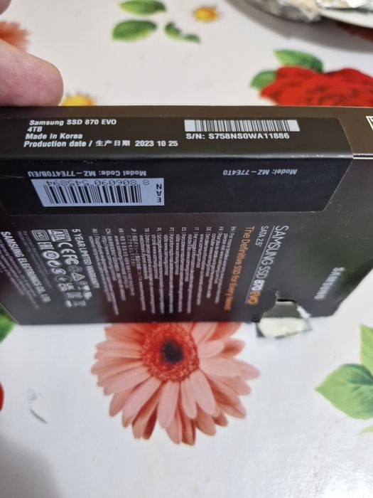 Solid State Drive (SSD) Samsung 870 EVO, 4TB, 2.5", SATA III