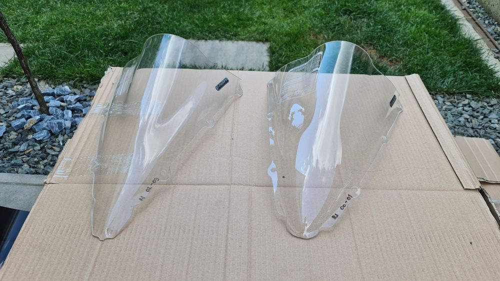 Parbriz GIVI Yamaha R1 2000 2001 și 2002 2003, double bubble, noi