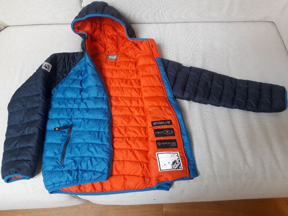 Geaca copii Jack WOLFSKIN Zenon glacier blue 152EU